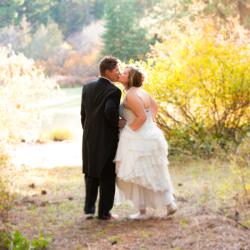 Couple in the fall colors